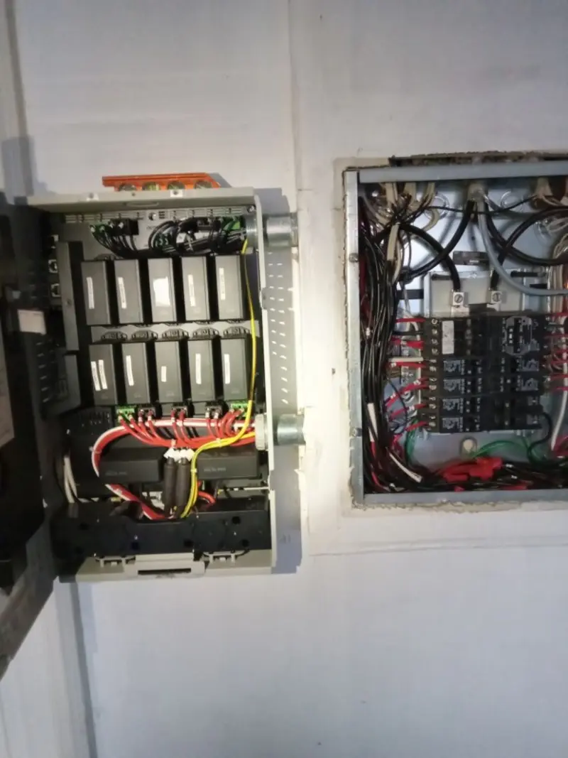 Electrical panel upgrade completed for Commercial Electrician Services in Big Lake